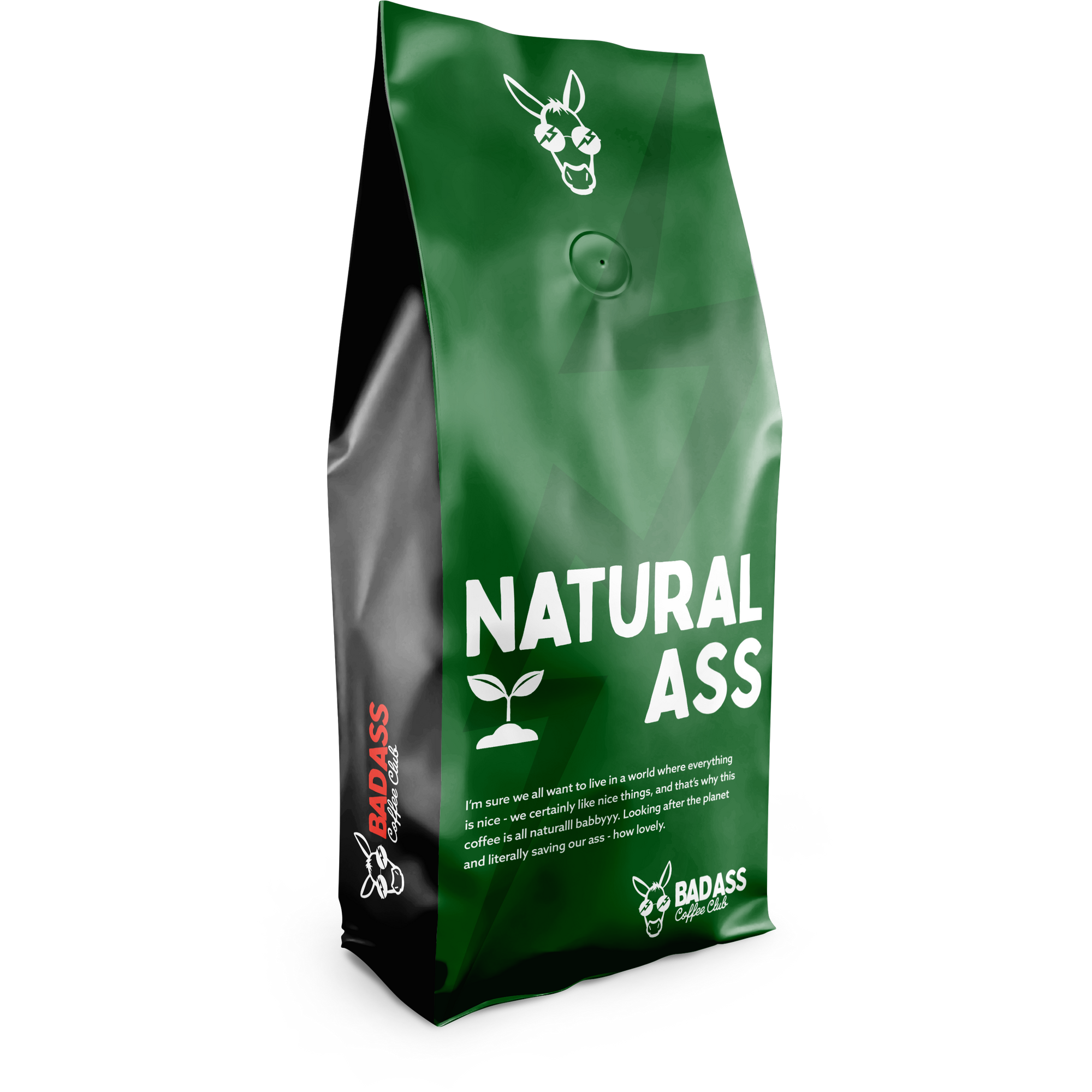 Natural ass (Organic)-Bad Ass Coffee Club